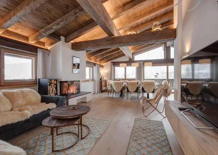 Vakantiehuis Mountainview - Kirchberg Bei Kitzbuehel, Sauna, Kamin, Nicht Weit Zu Den Skiliften Kirchberg in Tirol