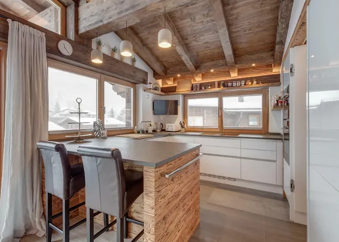 Vakantiehuis Mountainview - Kirchberg Bei Kitzbuehel, Sauna, Kamin, Nicht Weit Zu Den Skiliften